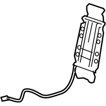 89046318 GM Lumbar Adjuster Illustration 1 of 1