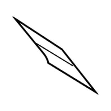 GM 89041726 Seat Support 89041726 GM Seat Support Illustration 1 of 1