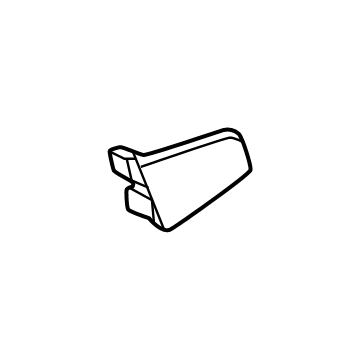 GM 85143445 Cover-Steering Wheel Airbag Access Hole *Backen Black 85143445 GM Cover-Steering Wheel Airbag Access Hole *Backen Black Illustration 1 of 1