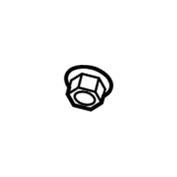 Chevy 90413589 Wheelhouse Liner Retainer Clip