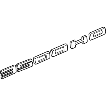 Chevy 84359118 Nameplate