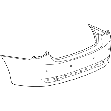 Chevy Cruze Bumper Cover - 95217523