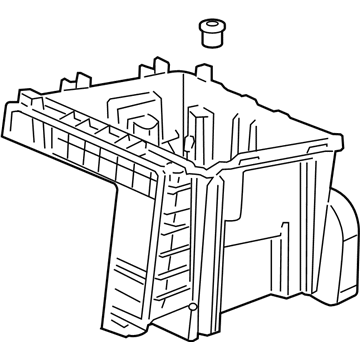 GM 15924013 Air Cleaner Assembly, Lower 15924013 GM Air Cleaner Assembly, Lower Illustration 1 of 1
