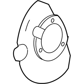 Chevy Backing Plate - 20971875