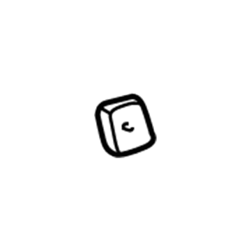 Pontiac 3547221 Weatherstrip Nut