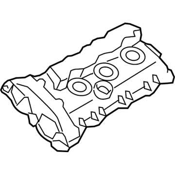 GM 12623682 Valve Cover, Driver Side 12623682 GM Valve Cover, Driver Side Illustration 1 of 1