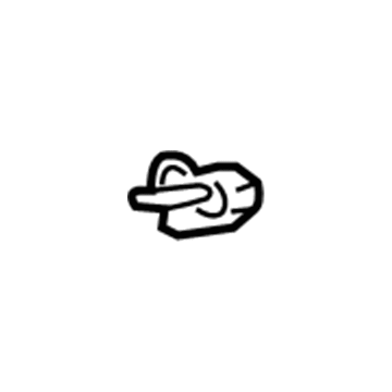 GM 88971417 Release Cable Retainer Clip 88971417 GM Release Cable Retainer Clip Illustration 1 of 1