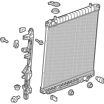 Chevy 84910548 Radiator