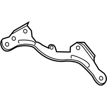 GM 84180382 Catalytic Converter Brace 84180382 GM Catalytic Converter Brace Illustration 1 of 1