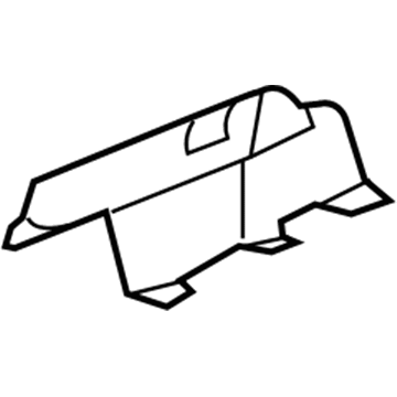 GM 23240530 Heat Shield 23240530 GM Heat Shield Illustration 1 of 1
