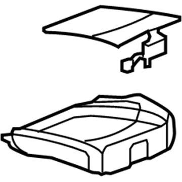 Saturn 20792542 Seat Cushion Pad