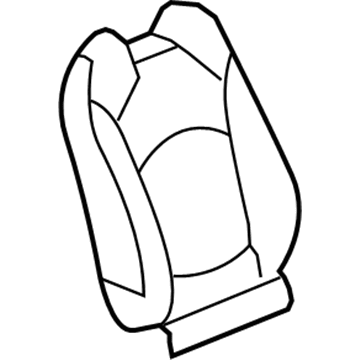 Saturn 20864299 Seat Back Cover