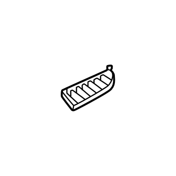 84653819 GM Defroster Grille, Driver Side Illustration 1 of 1