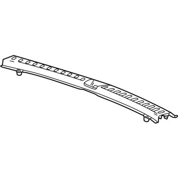 Chevy 26446673 Rear Sill Plate