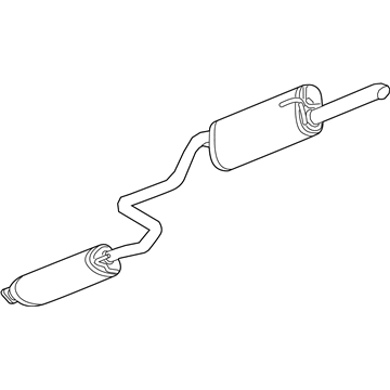 Chevy 42339691 Muffler & Pipe
