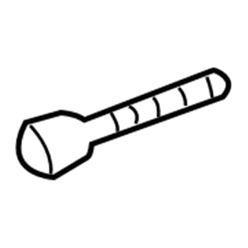 GM 16511383 Spring Bolt 16511383 GM Spring Bolt Illustration 1 of 1