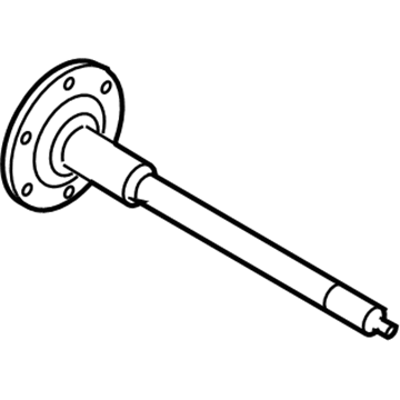 GM 22876133 Output Shaft, Front Passenger Side 22876133 GM Output Shaft, Front Passenger Side Illustration 1 of 1