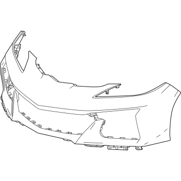 Chevy Corvette Bumper Cover - 84986961