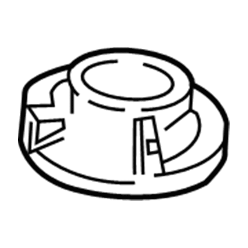 84094299 GM Spring Insulator, Rear Illustration 1 of 1