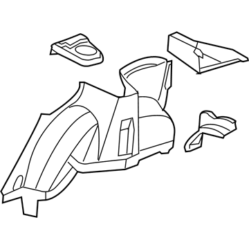 Chevy 22673470 Inner Wheelhouse