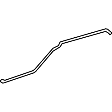 GM 15761423 Handle, Inside Rod, Driver Side 15761423 GM Handle, Inside Rod, Driver Side Illustration 1 of 1