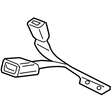 GM 26513803 Buckle Kit, Seat Belt 26513803 GM Buckle Kit, Seat Belt Illustration 1 of 1