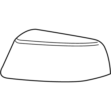 Chevy 22889515 Mirror Cover