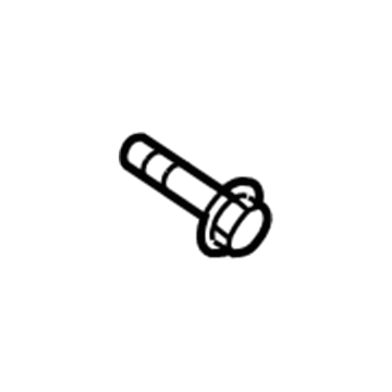 17982292 GM Rear Cupholder Screw Illustration 1 of 1