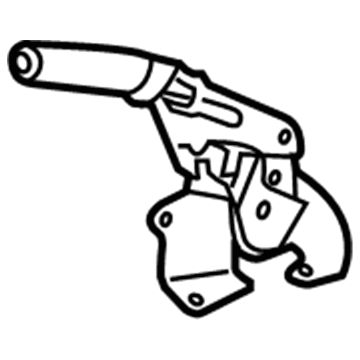 GM 19184298 Parking Brake Handle 19184298 GM Parking Brake Handle Illustration 1 of 1