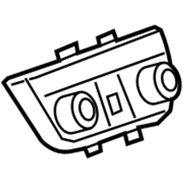 22944941 GM Heater Control Illustration 1 of 1