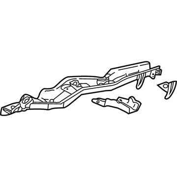 Saturn 22677651 Rear Rail