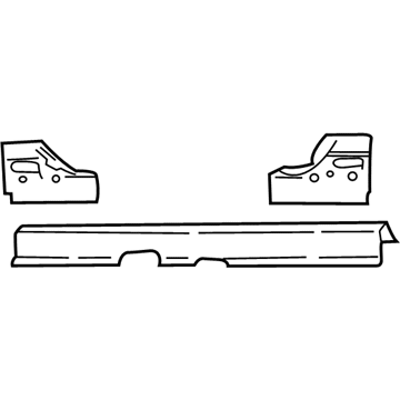 Saturn 21018687 Rear Crossmember