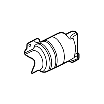 84319009 GM Heat Shield, Front Illustration 1 of 1
