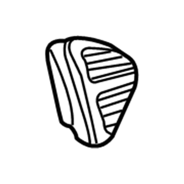 GM 10336494 Deflector, Gray, Passenger Side 10336494 GM Deflector, Gray, Passenger Side Illustration 1 of 1