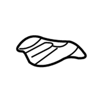 GM 10435648 Defogger Grille, Oak, Driver Side 10435648 GM Defogger Grille, Oak, Driver Side Illustration 1 of 1