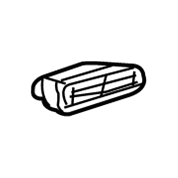 GM 10336498 Deflector, Oak, Driver Side 10336498 GM Deflector, Oak, Driver Side Illustration 1 of 1
