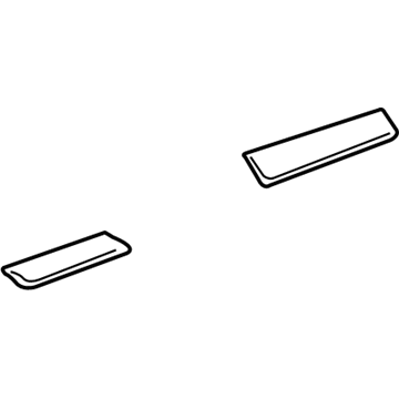 GM 14005016 Insulator Pad 14005016 GM Insulator Pad Illustration 1 of 1