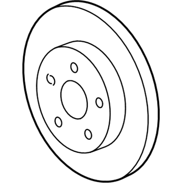 Chevy Malibu Brake Rotor - 19303822