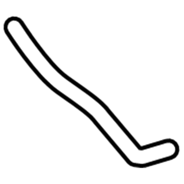GM 96461942 Inlet Hose 96461942 GM Inlet Hose Illustration 1 of 1