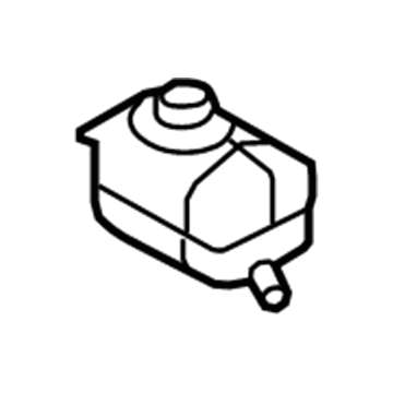 GM 95216944 Expansion Tank 95216944 GM Expansion Tank Illustration 1 of 1