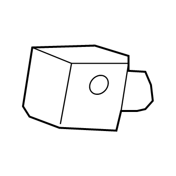 Cadillac 13525286 Front Impact Sensor