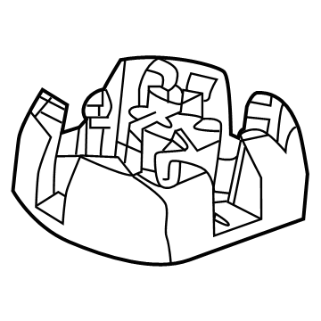 GMC 23462781 Tool Compartment