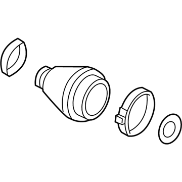 GM 95286864 Outer Boot 95286864 GM Outer Boot Illustration 1 of 1