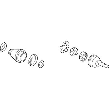 GM 95286865 Outer Joint 95286865 GM Outer Joint Illustration 1 of 1