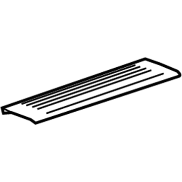 Chevy 22817371 Rear Sill Plate