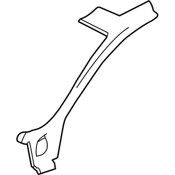 Pontiac 10445198 Windshield Pillar