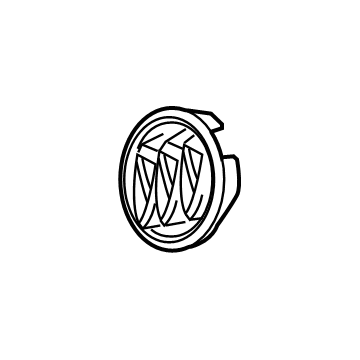 GM 42505226 Emblem, Front 42505226 GM Emblem, Front Illustration 1 of 1