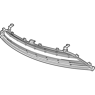 GM 42489948 Lower Grille 42489948 GM Lower Grille Illustration 1 of 1