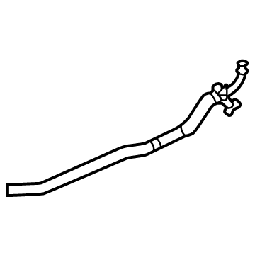 Chevy Suburban Radiator Hose - 24000374