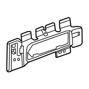 GM 87851136 Bracket, Instrument Panel 87851136 GM Bracket, Instrument Panel Illustration 1 of 1